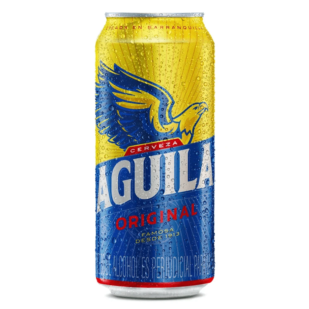 CERVEZA AGUILA ORIGINAL X 473 ML