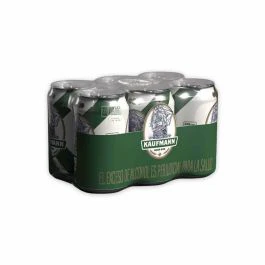 CERVEZA KAUFMANN LATA X 330 ML X 6 UNDS (SIXPACK)
