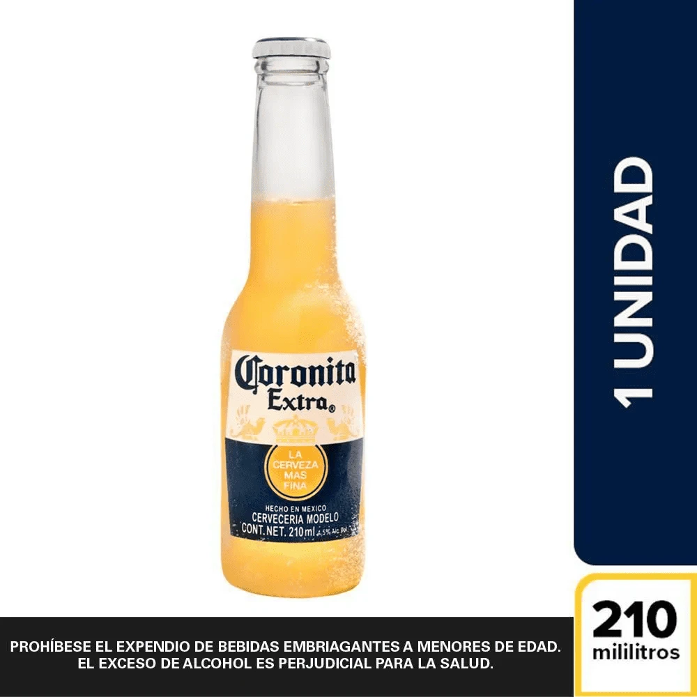 CERVEZA CORONITA BOTELLA X 1 UNDS