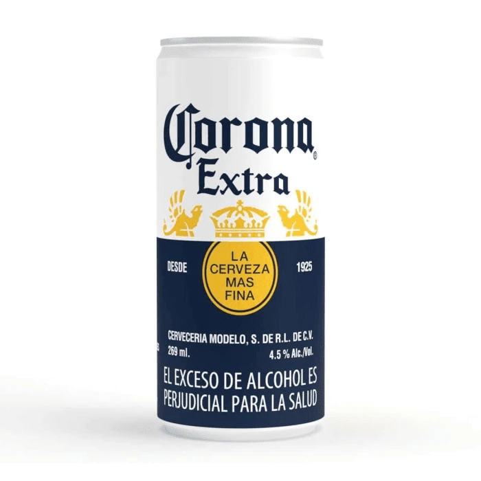 CERVEZA CORONA 269 ML LATA X 269 ML