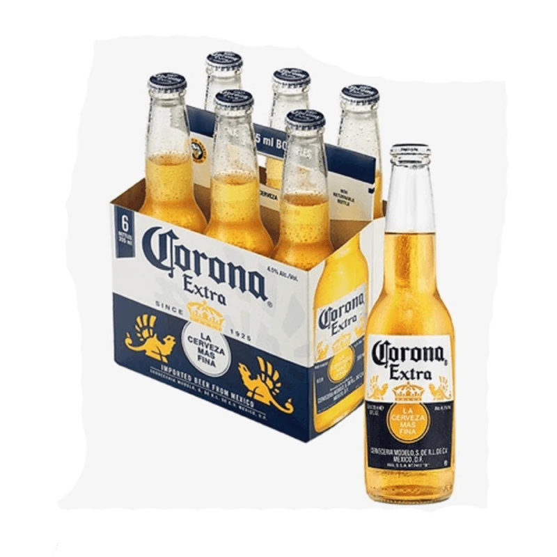 CERVEZA CORONA BOTELLA X 6 UNDS (SIXPACK)