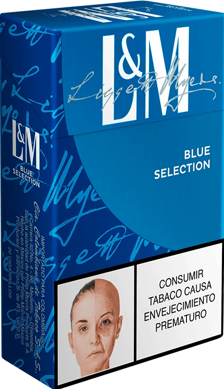 CIGARRILLO LYM BLUE X 20 UNDS (AZUL OSCURO)
