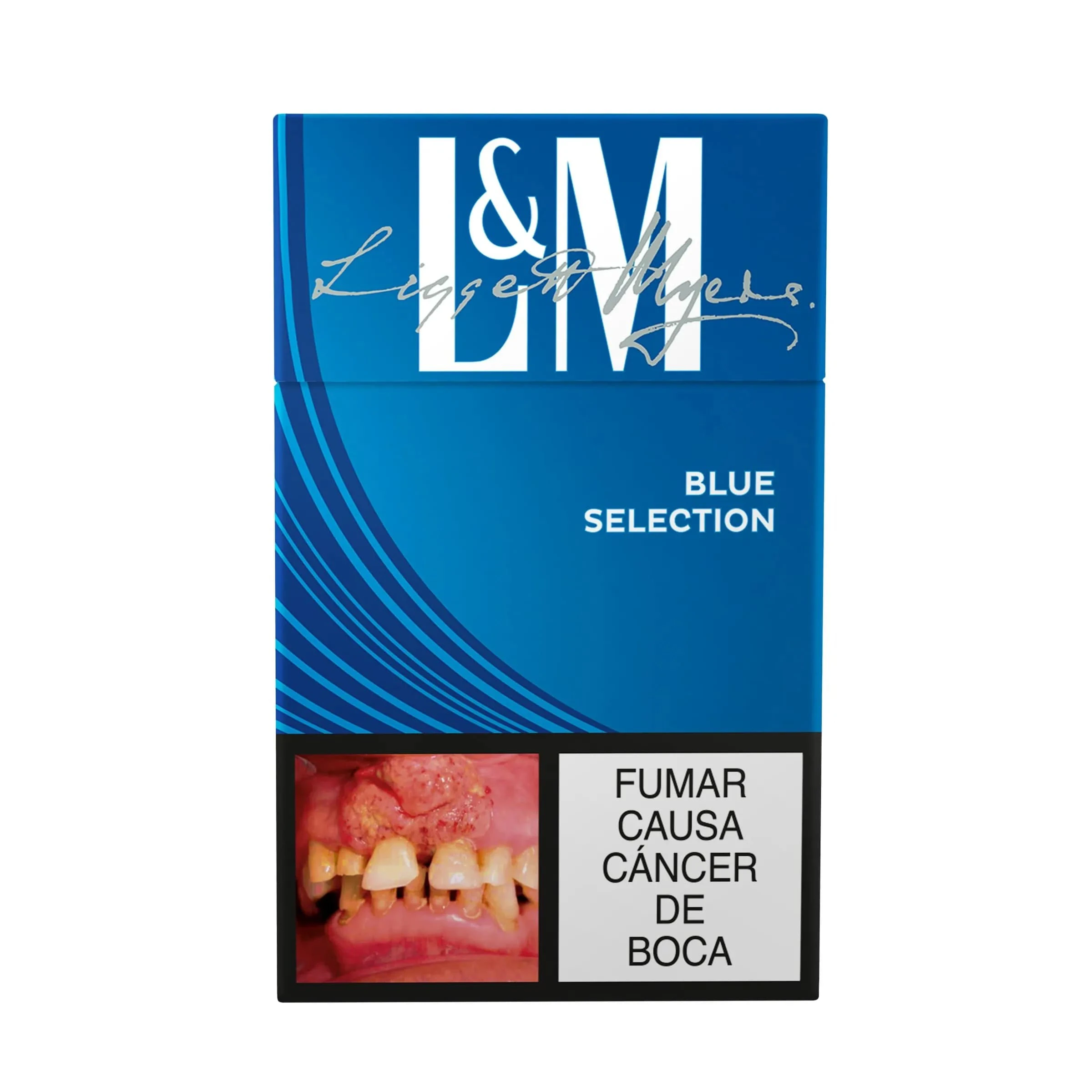 CIGARRILLO LYM BLUE X 10 UNDS (AZUL OSCURO)