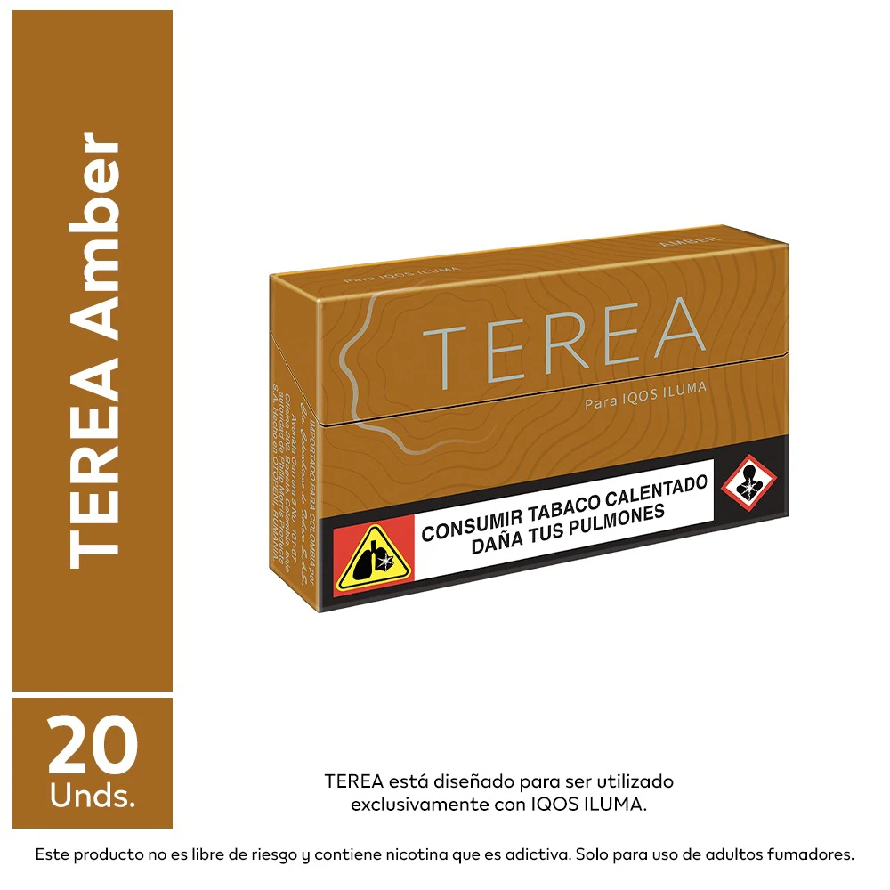 TEREA AMBER X 20 UNDS