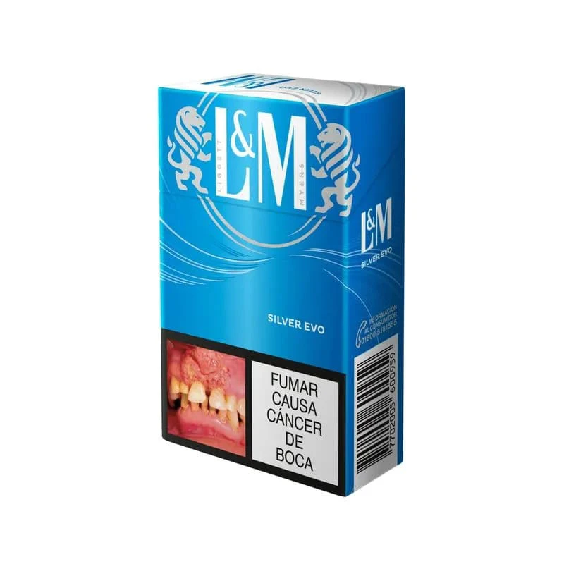 CIGARRILLO LYM SILVER EVO X 20 UNDS (AZUL CLARO)