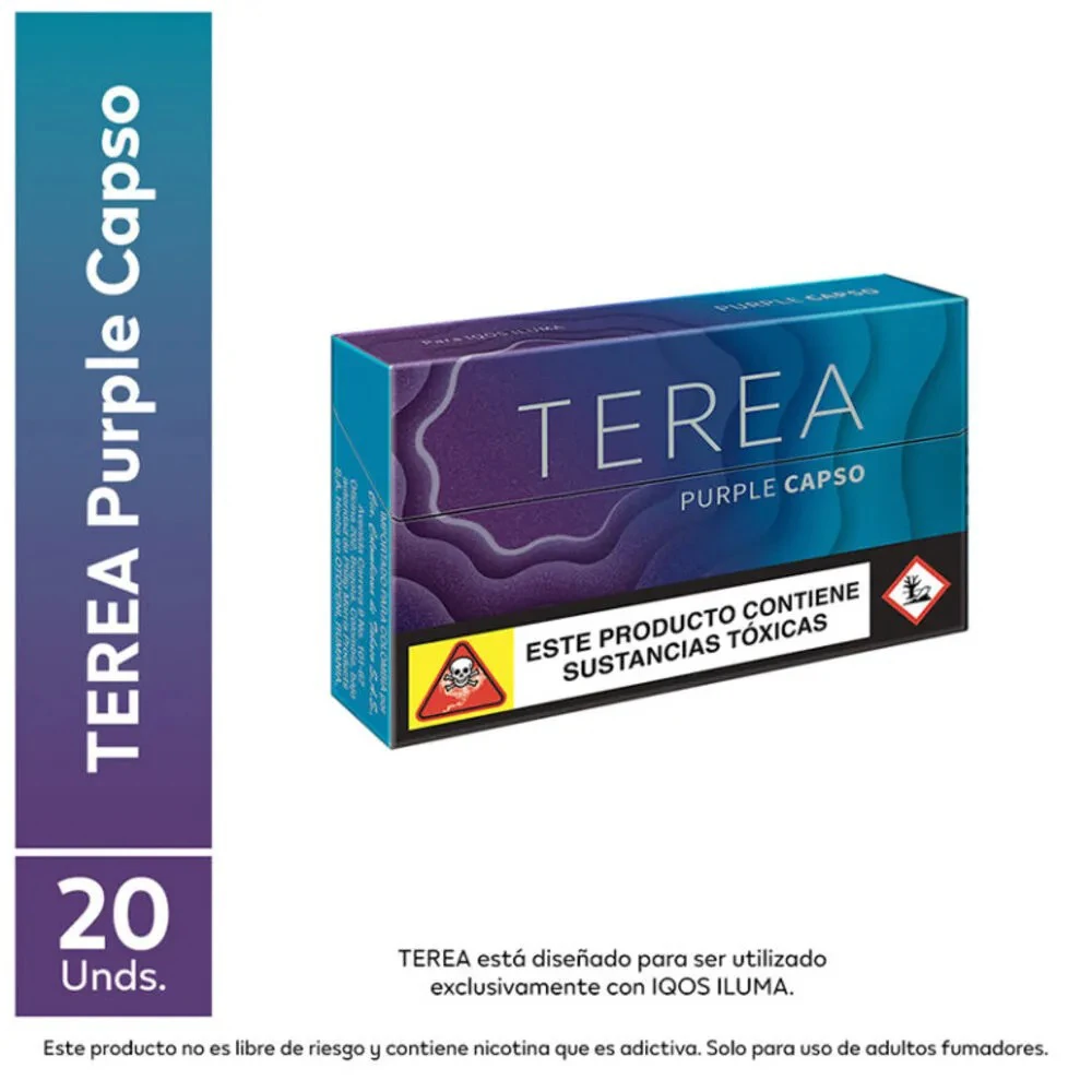 CIGARRILLO TEREA PURPLE X 20 UND