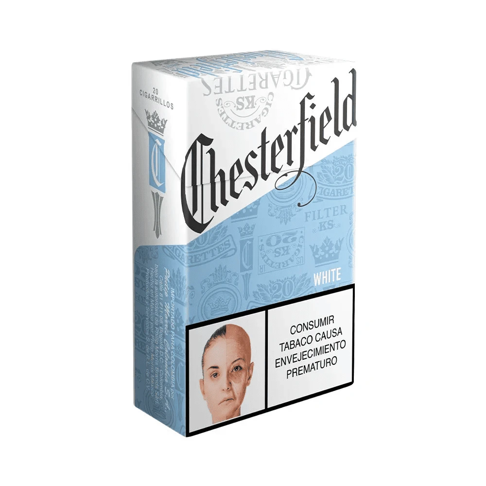 CIGARRILLO CHESTERFIELD WHITE 20 (ANTERIOR BOSTON LIGTH)