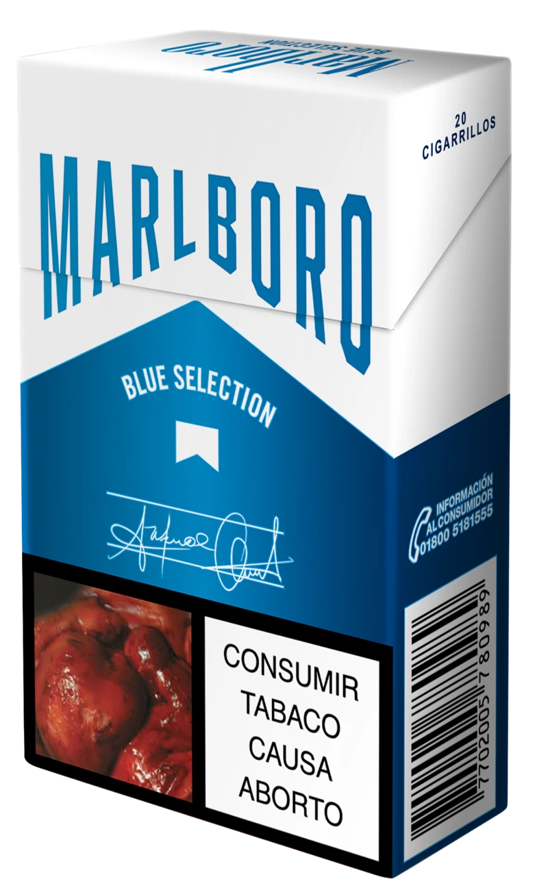 CIGARRILLO MARLBORO BLUE SELECTION 20 (ANTERIOR BOSTON AZUL)