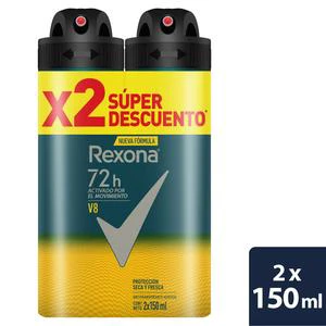 DESODORANTE REXONA AERO MEN 2 X 89 GR