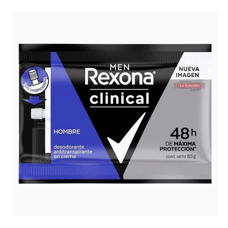 DESODORANTE REXONA CLINICAL MEN CLEAN X 8.5 GR