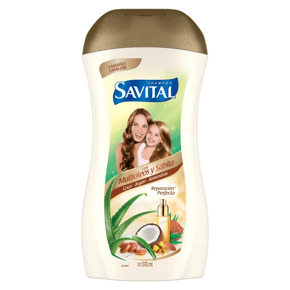 SHAMPOO SAVITAL MULTIOLEOS X 550 ML