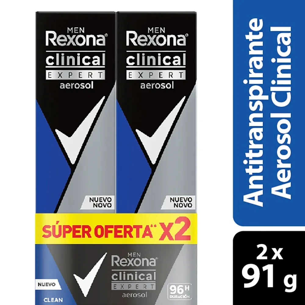 DESODORANTE REXONA CLINICA AER MEN EXPERT X 9 GR