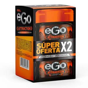 GOMINA EGO ATTRACTION X 240 ML X 2 UNDS