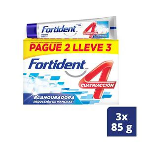 CREMA DENTAL FORTUDENT BLANQUE 3 X 85 GR