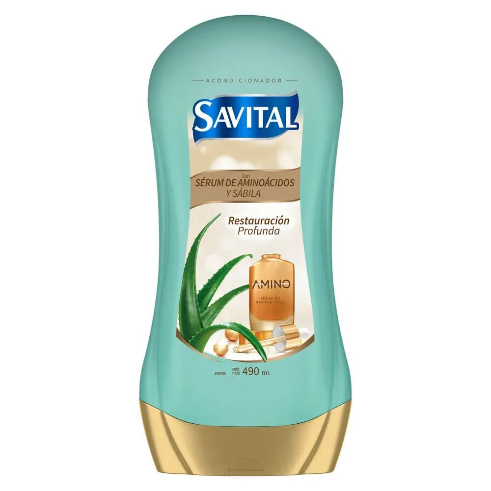 ACONDICIONADOR SAVITAL AMINOACIDOS X 490 ML