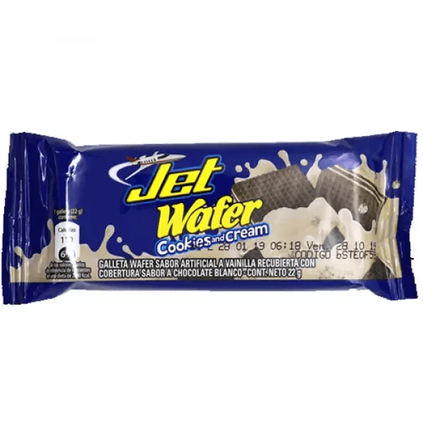 CHOCOLATINA WAFER JET COOKIES X 22 GR