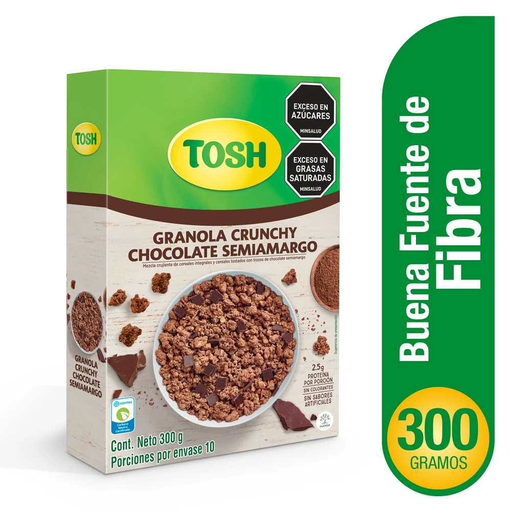 CEREAL TOSH CHOCOLATE X 300 GR