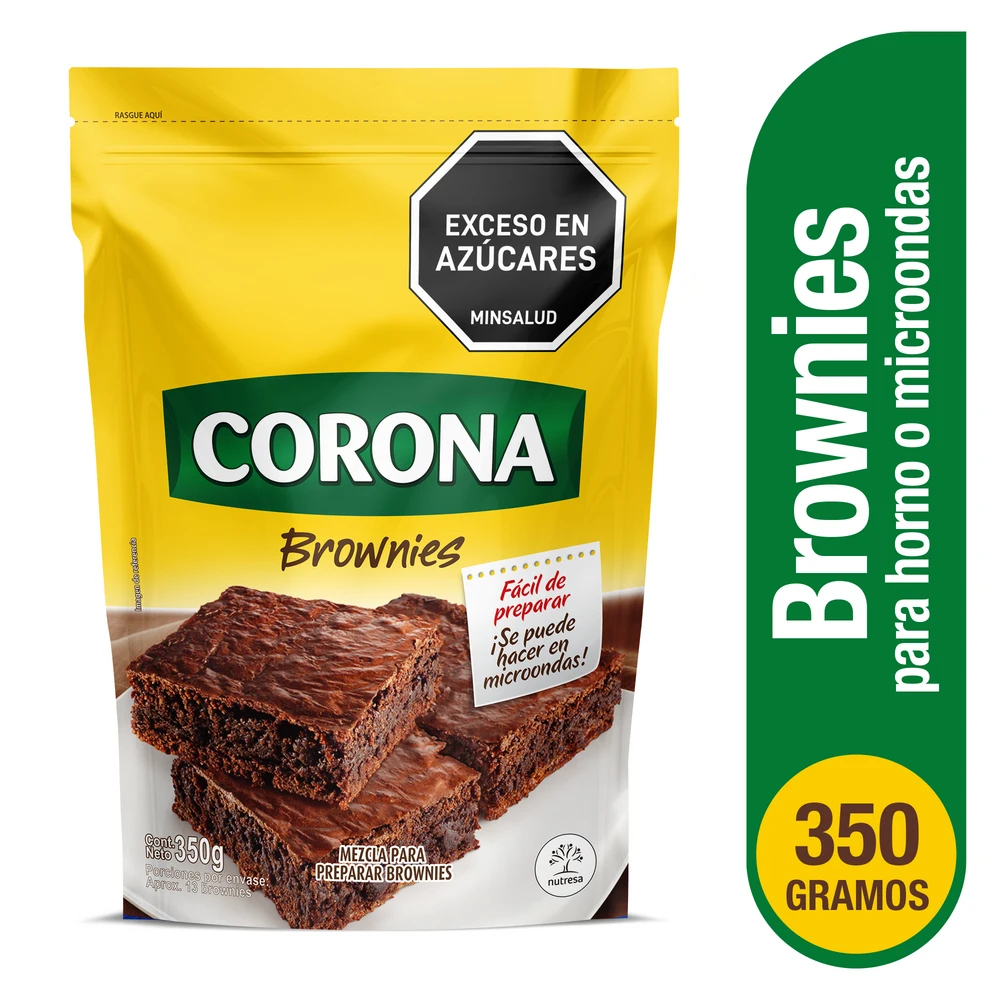 BROWNIE CORONA X 350 GR