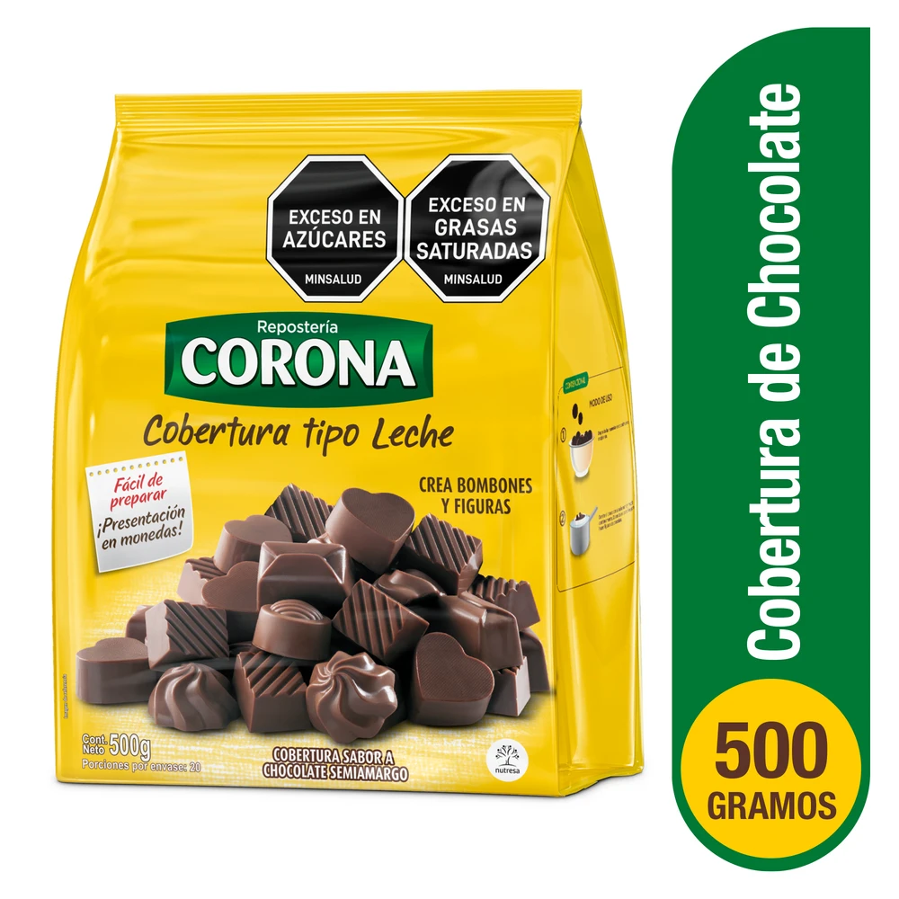 COBERTURA CORONA DE LECHE 500