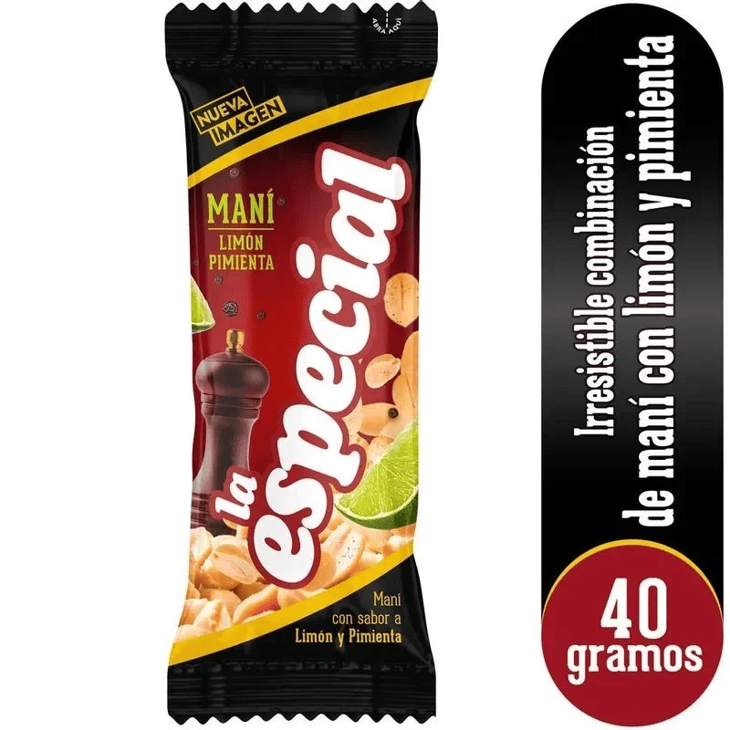 MANI LA ESPECIAL LIMON/PIMI X 40 GR