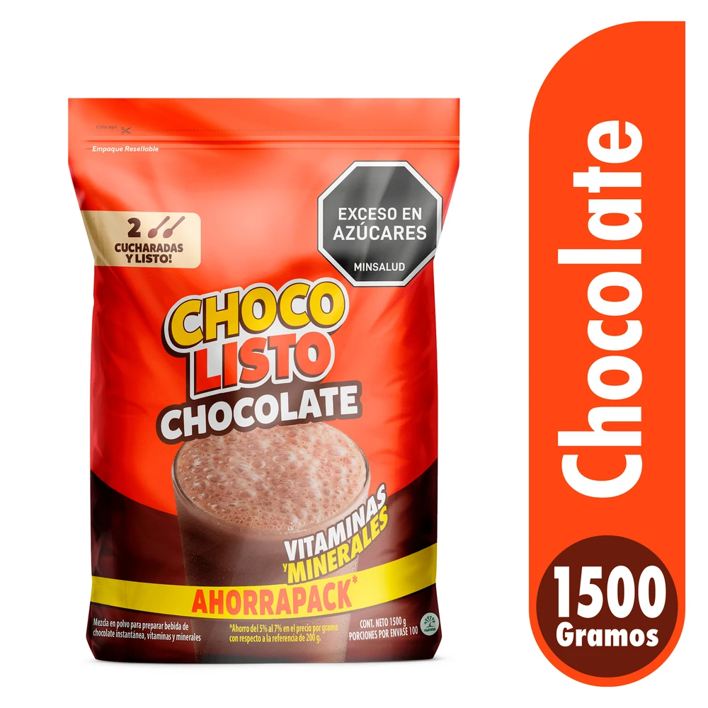 CHOCOLISTO BOLSA X 1500 GR