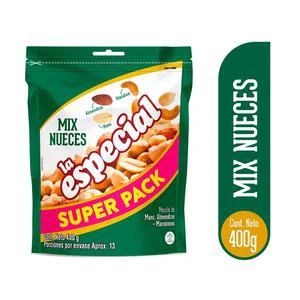 MANI MIX NUECES ESPECIALX 400GR