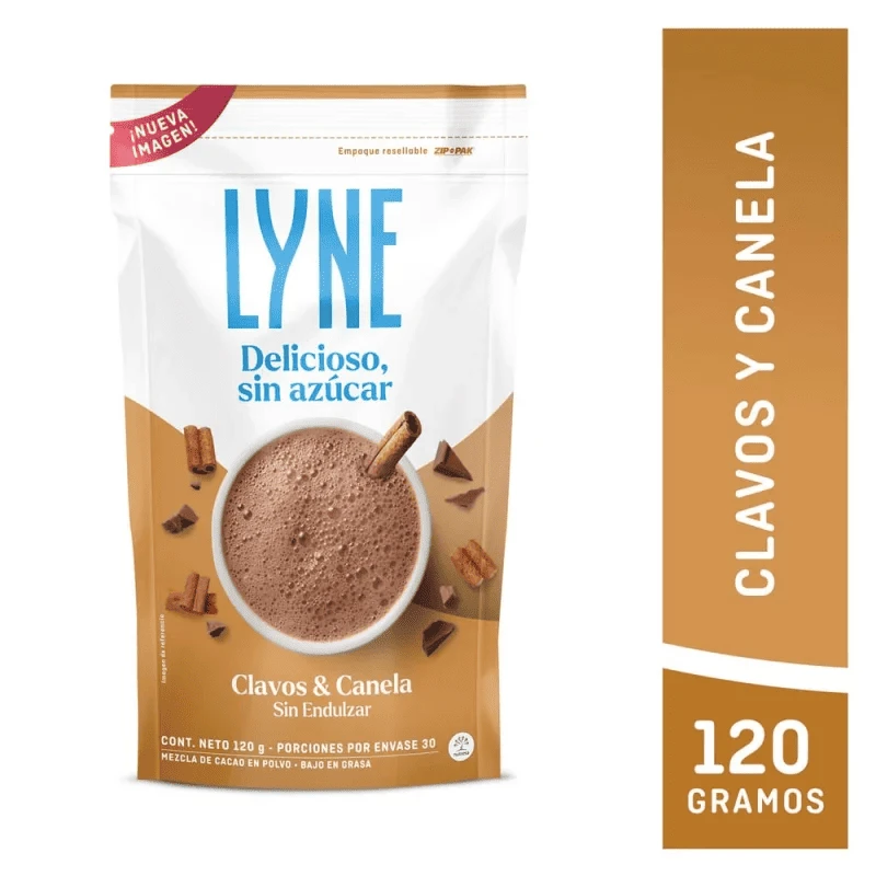 CHOCOLYNE BOLSA CLAVOS Y CANELA X 120 GR