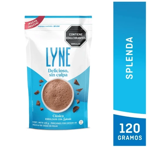 CHOCOLYNE BOLSA CON SPLENDA X 120 GR