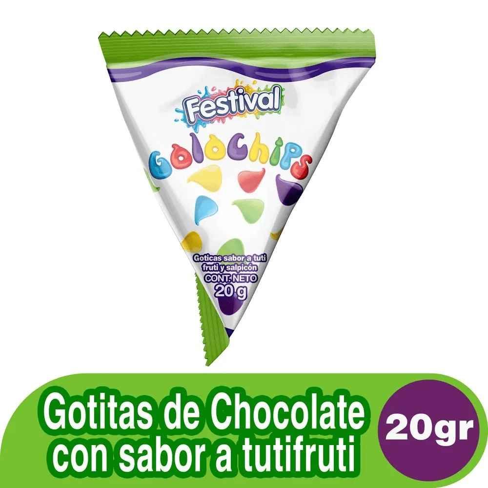 GOLO CHIPS FESTIVAL X 20 GR