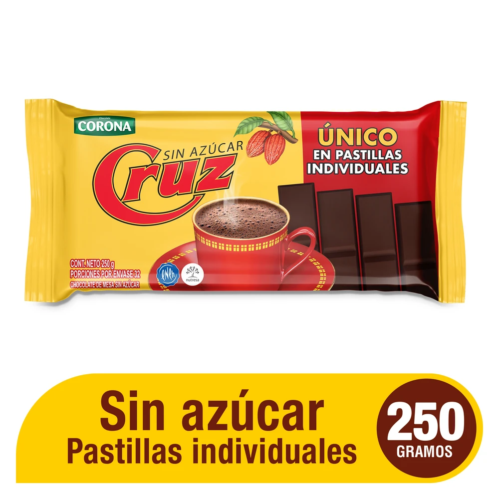 CHOCOLATE CRUZ X 250 GR