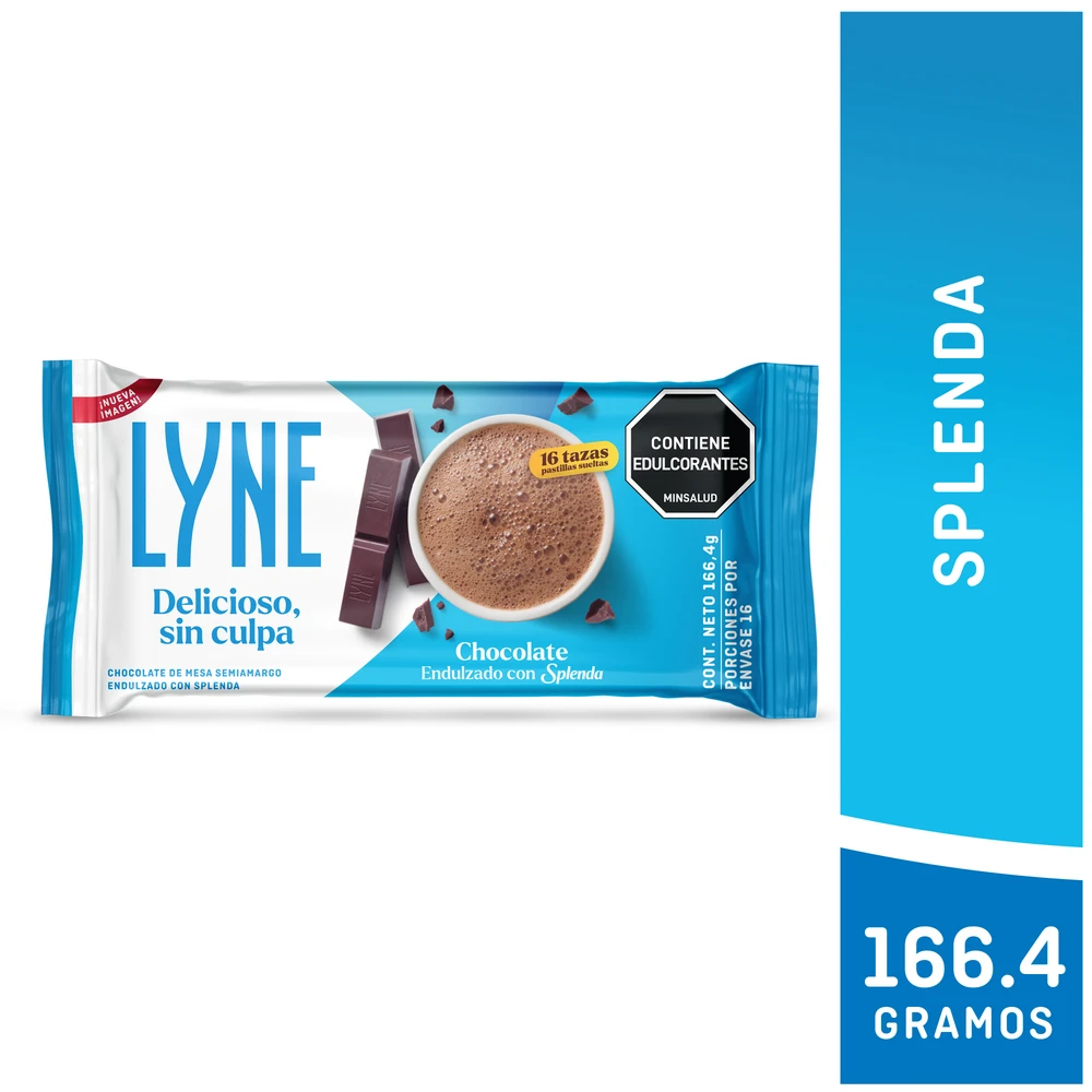 CHOCOLYNE BARRA ENDUL X 166.4 GR
