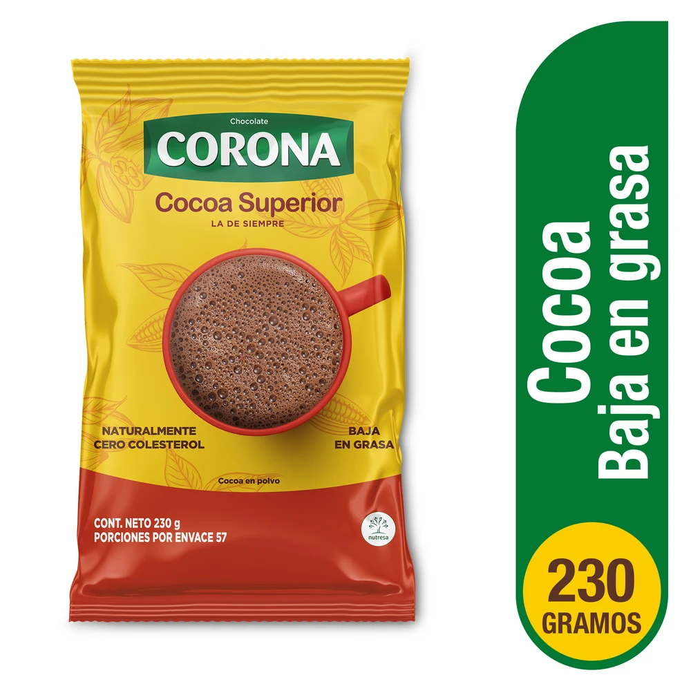 CHOC COCOA CORONA X 230 GR