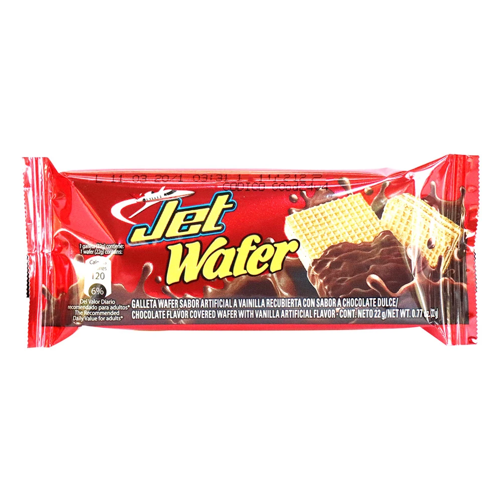 CHOCOLATINA WAFER JET X 22 GR