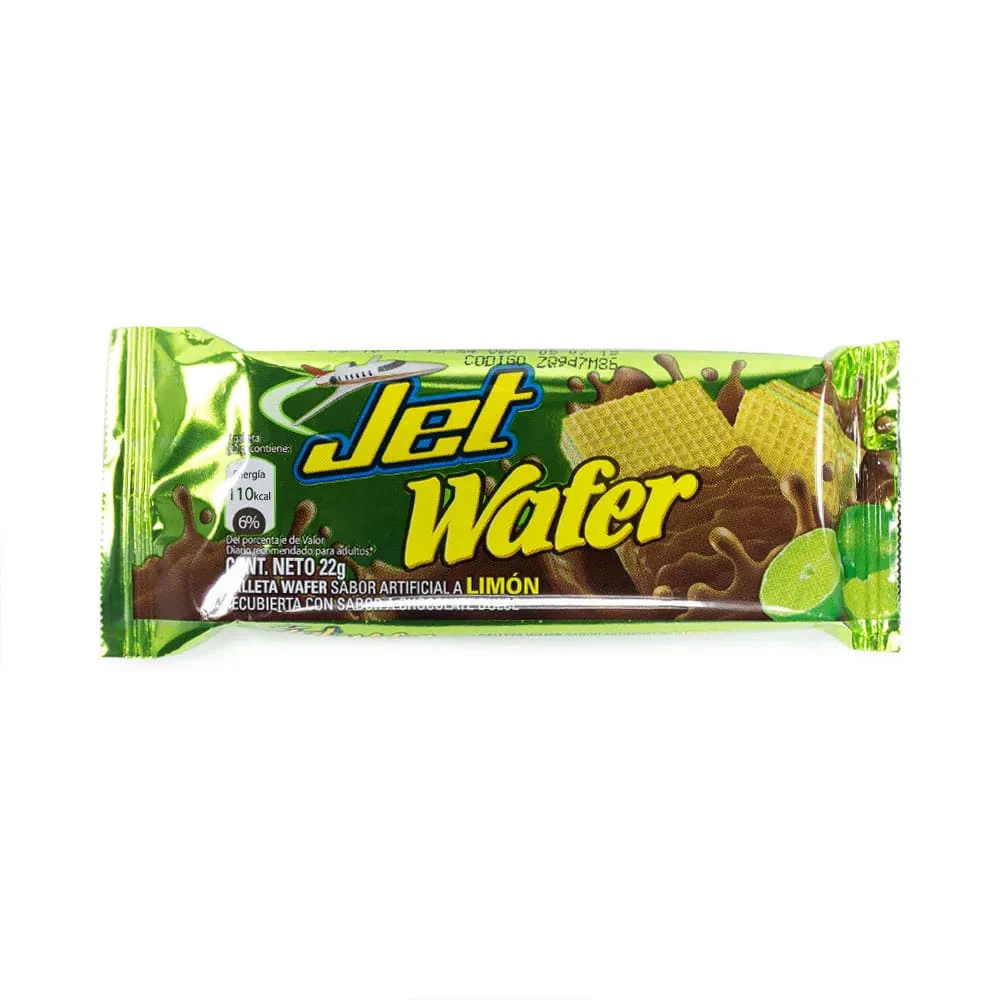 CHOCOLATINA WAFER JET LIMON X 22 GR