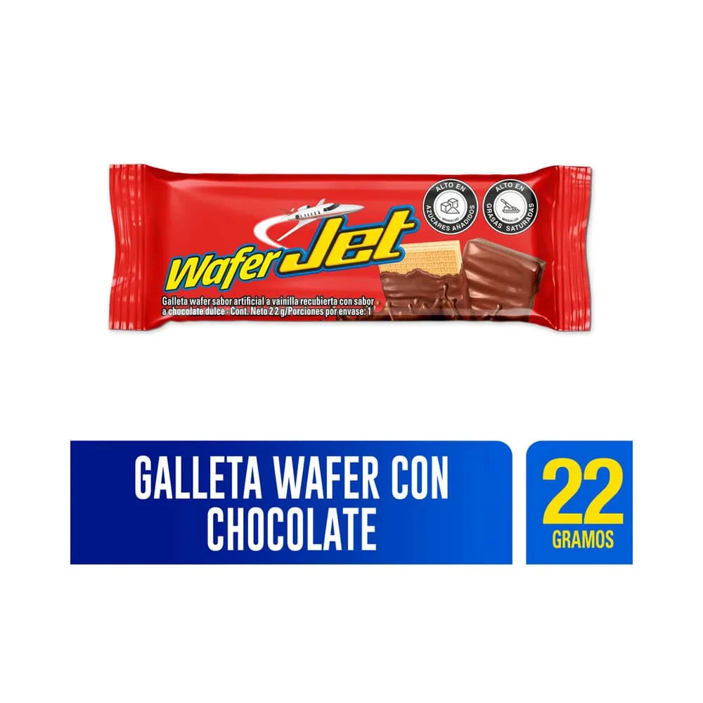 CHOCOLATINA WAFER JET CHOC X 22 GR