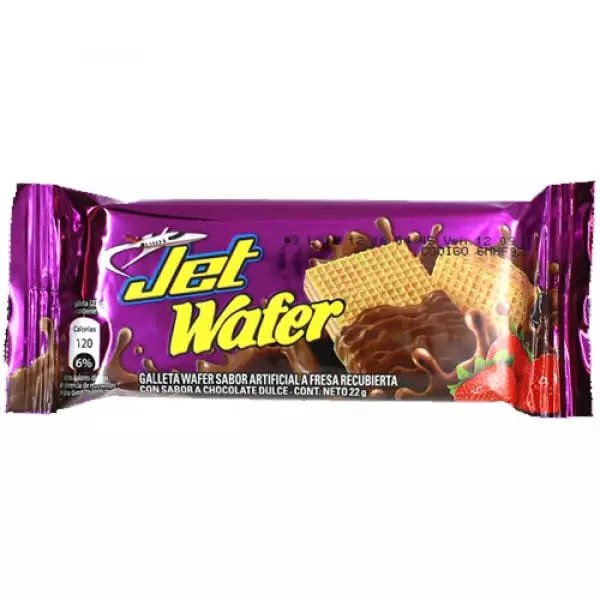 CHOCOLATINA WAFER JET FRESA X 22 GR