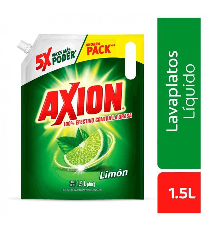 LAVA PLATOS AXION LIQUIDO DOY PACK 1.5