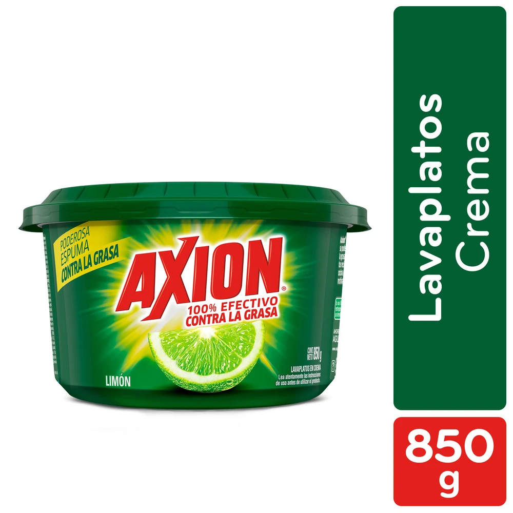LAVA PLATOS AXION LIMON X 850 GR