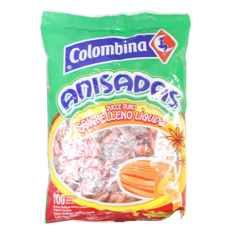 CONFITES ANISADAS COLOMBINA X 100 UNDS