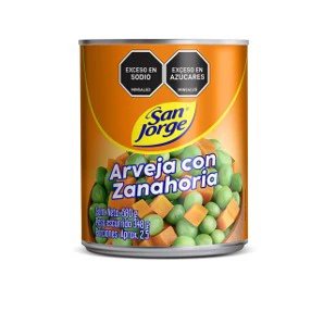 ARVEJA ZANAH SAN JORGE X 580 GR
