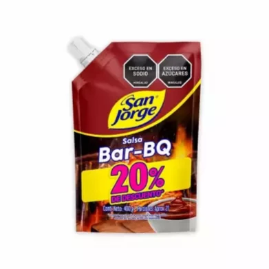 SALSA SAN JORGE BBQ X 400 GR