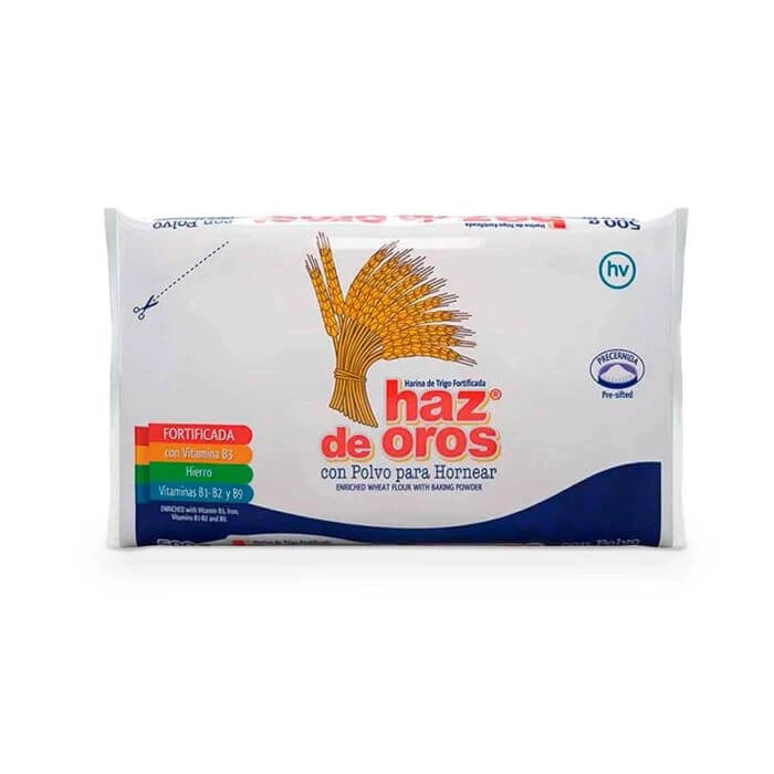 HAZ DE OROS CON POLVO HORNEAR X 500 GR