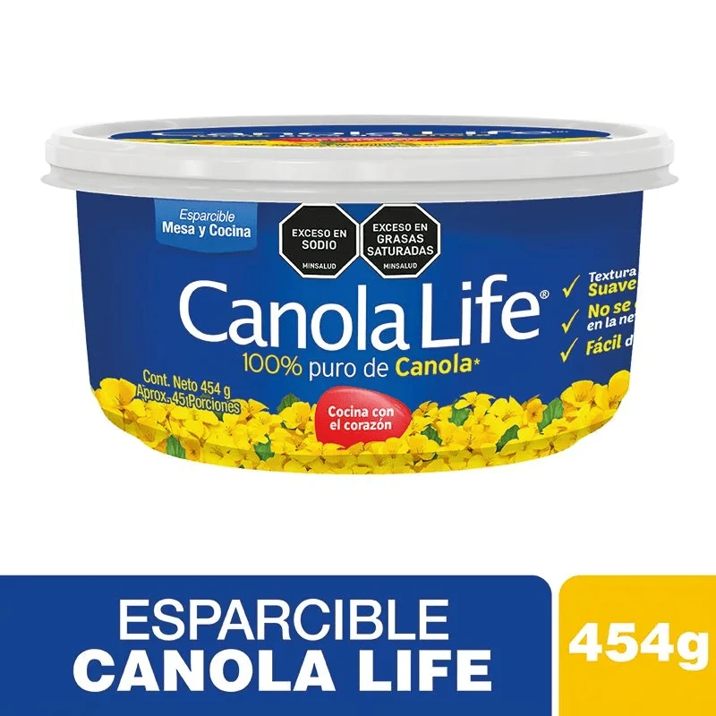 MARGARINA CANOLA LIFE X 454 GR
