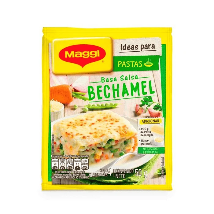DELICIAS MAGGI PASTA BECHAMEL X 50 GR