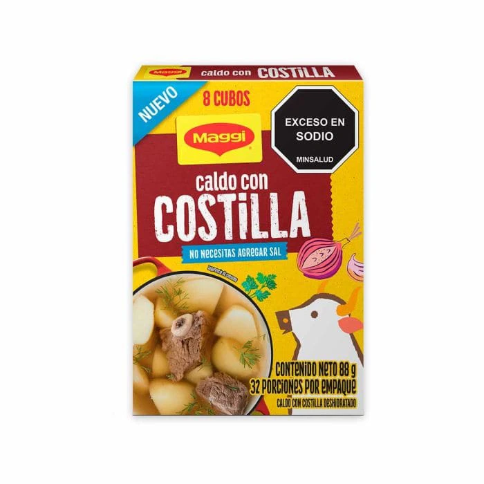 CALDO MAGGI CON COSTILLA 8