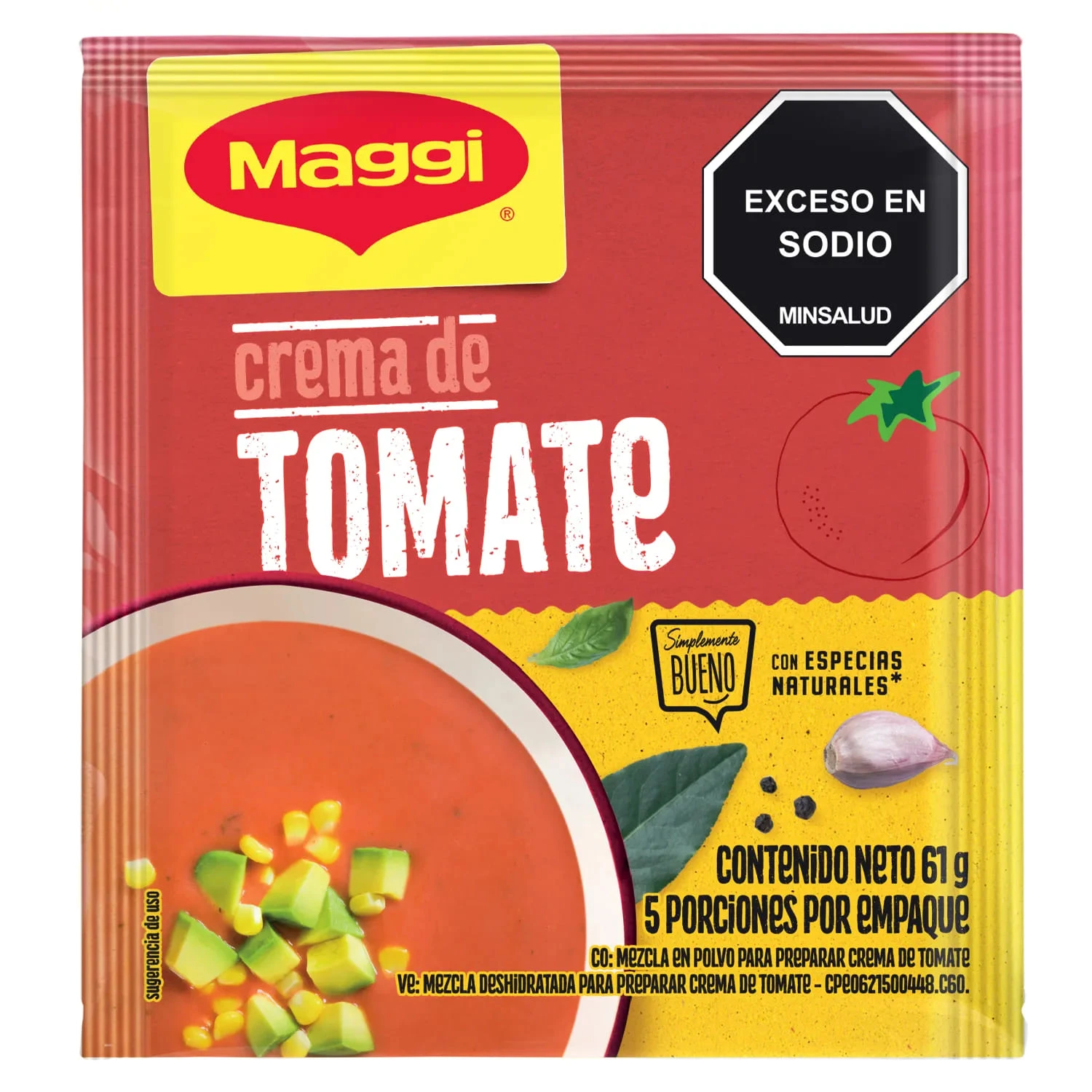 CREMA MAGGI DE TOMATE X 61 GR