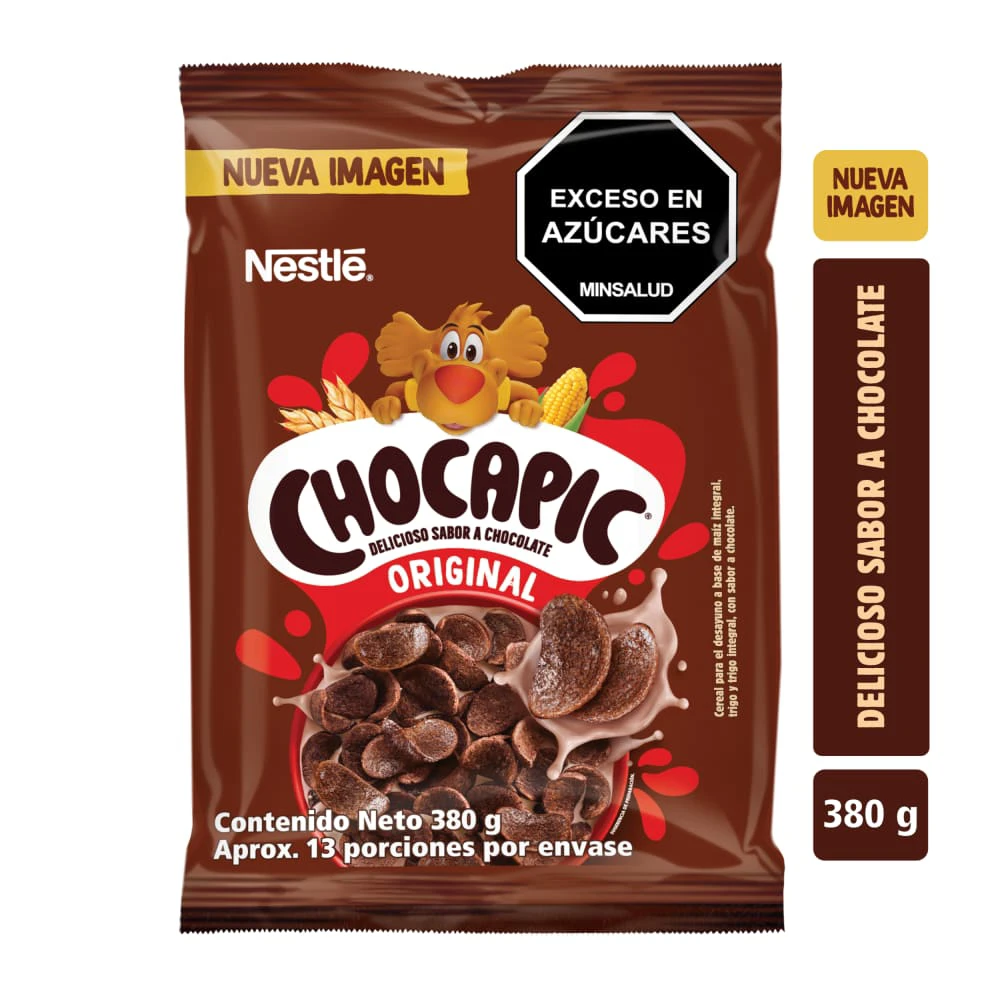 CEREAL CHOCAPIC BOLSA X 380 GR