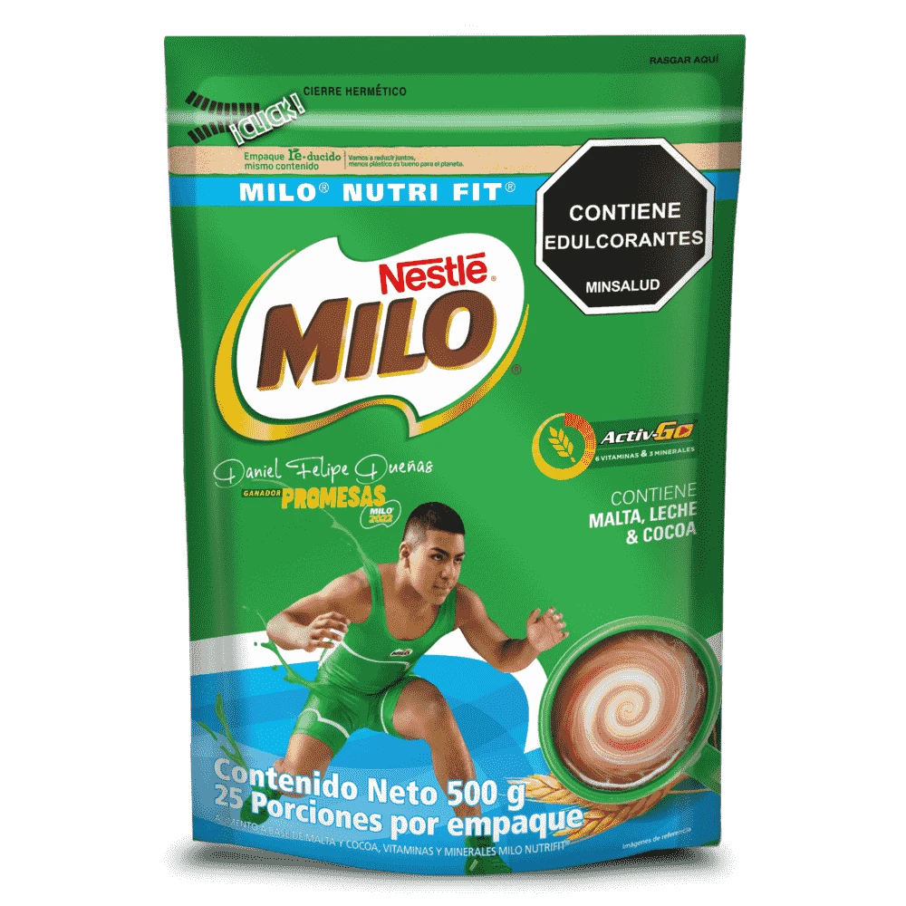 MILO FREE BOLSA X 500 GR