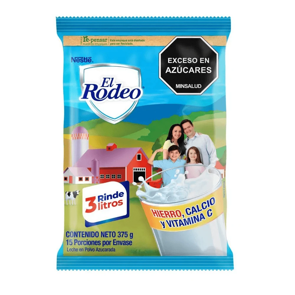 LECHE RODEO POLVO X 375 GR
