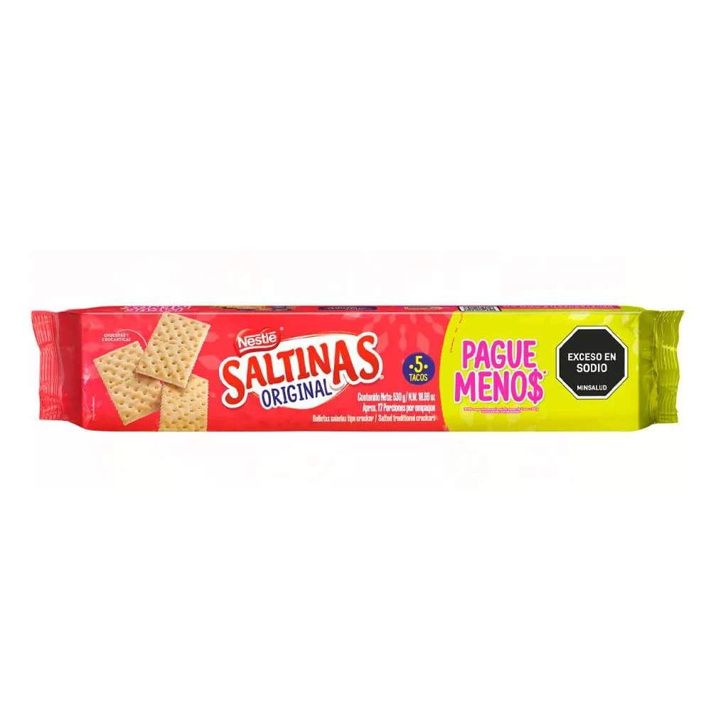 GALLETA SALTINAS NESTLE 5T X 450 GR